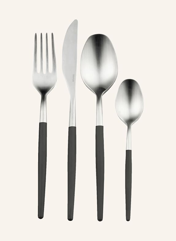 blomus 16-tlg. Besteckset MAXIME SILBER/ GRAU