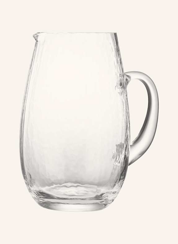 BROSTE COPENHAGEN Karaffe HAMMERED WEISS