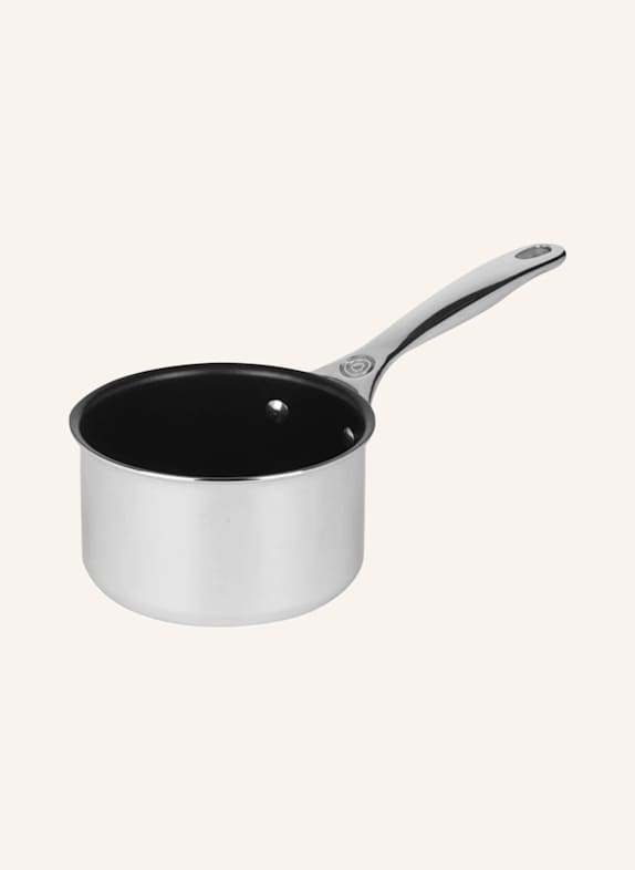 LE CREUSET Milchtopf 3-Ply PLUS ANTIHAFT SILBER/ SCHWARZ