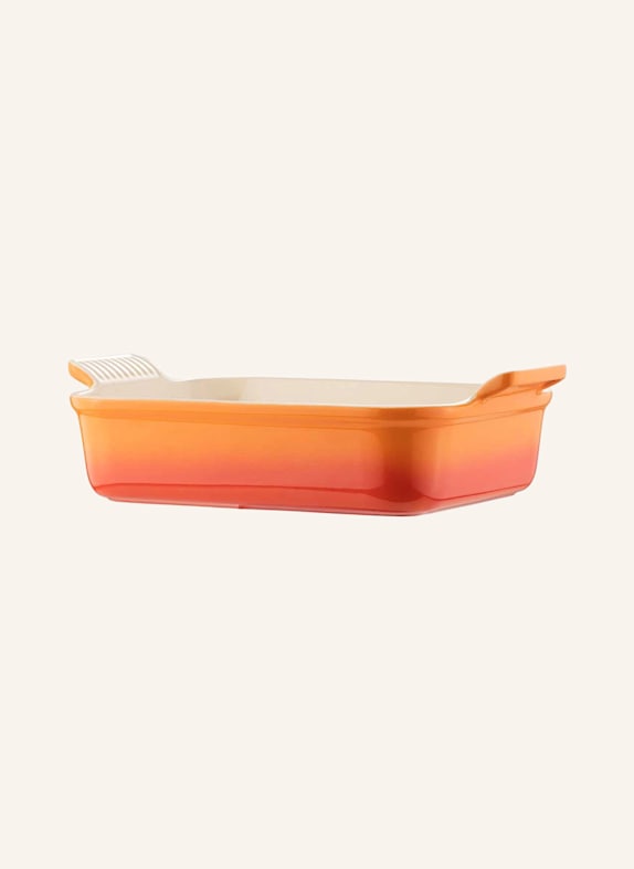 LE CREUSET Auflaufform ORANGE