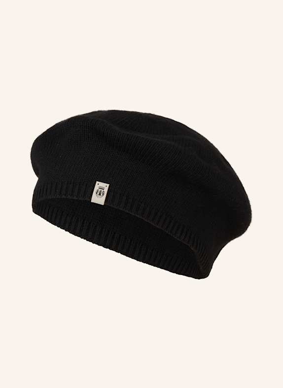 ROECKL Baskenmütze SCHWARZ