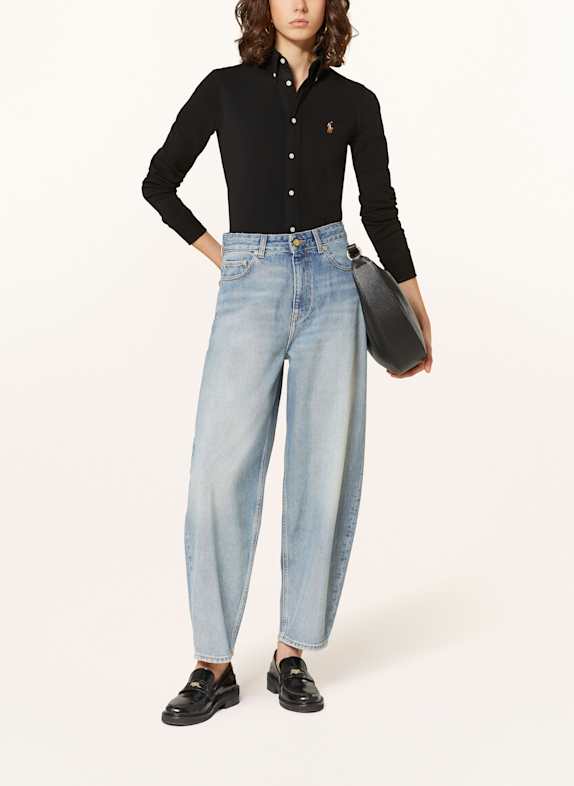 POLO RALPH LAUREN overhemdblouse ZWART