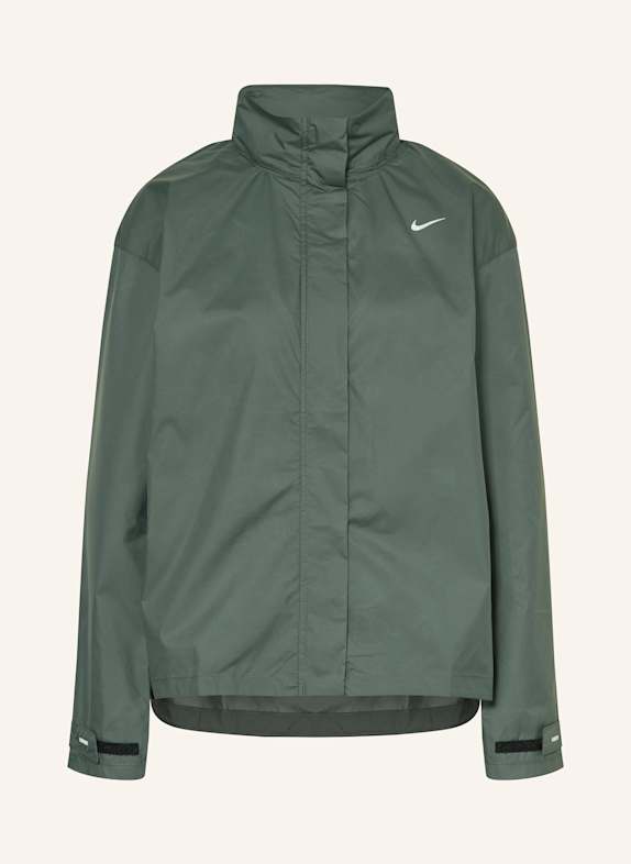 Nike Kurtka do biegania FAST REPEL CIEMNOZIELONY