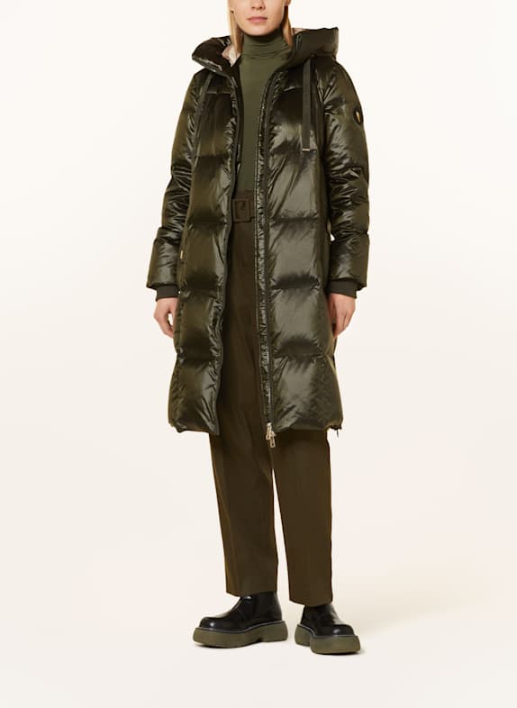 MOS MOSH Daunenmantel NOVA DUNKELGRÜN