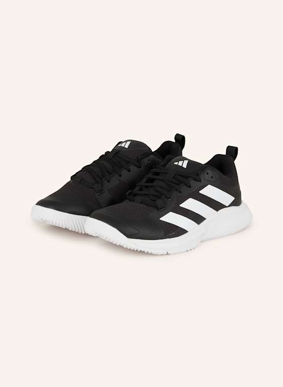 adidas COURT TEAM BOUNCE 2.0 indoor shoes BLACK/ WHITE