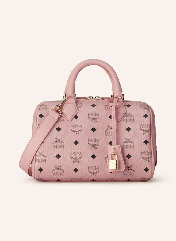 MCM Handtasche ELLA BOSTON VISETOS ROSA/ SCHWARZ