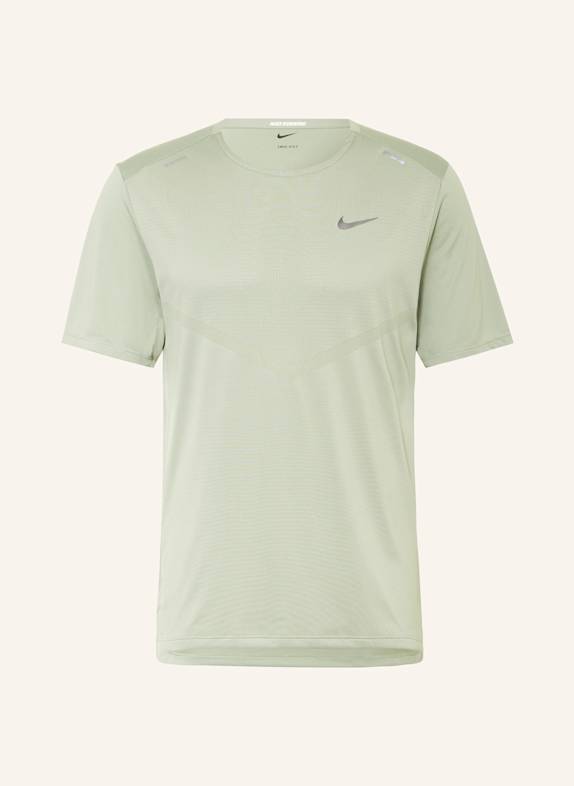 Nike Running shirt RISE 365 LIGHT GREEN
