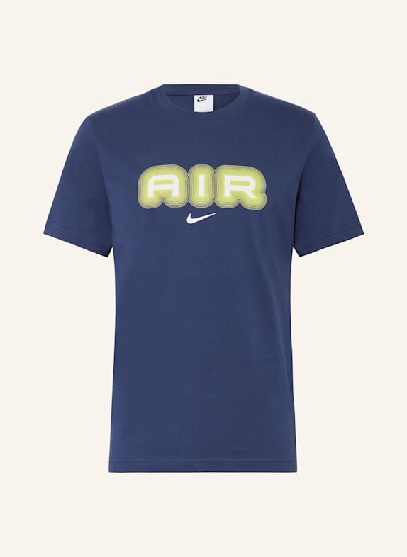Nike T-Shirt DUNKELBLAU/ HELLGRÜN
