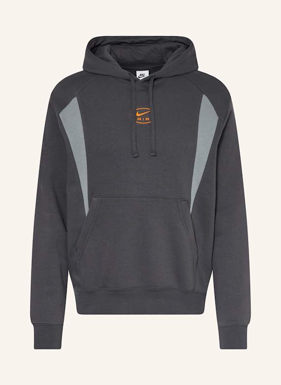 Nike Bluza z kapturem SPORTSWEAR AIR CZIEMNOSZARY/ JASNOCZARY