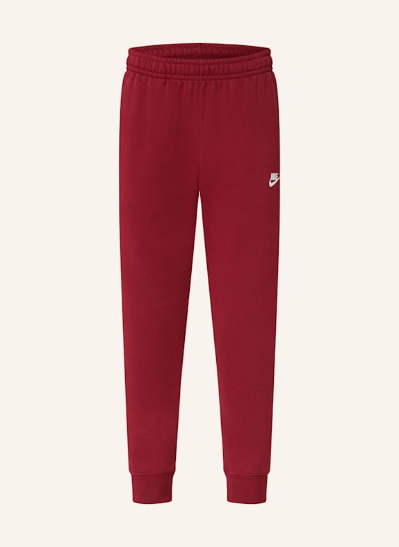 Nike Sweatpants CLUB FLEECE DUNKELROT