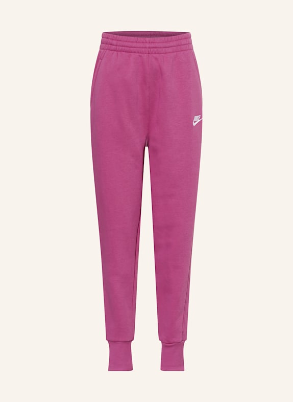 Nike Spodnie dresowe SPORTSWEAR CLUB FUKSJA
