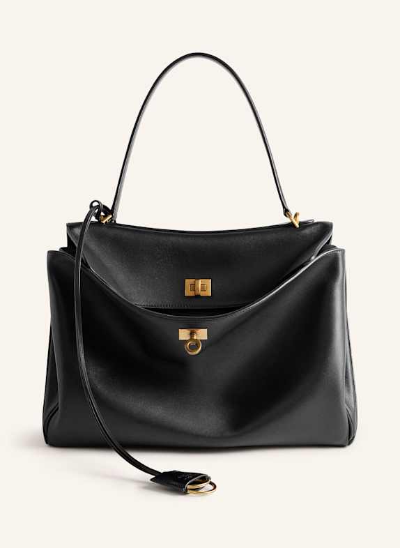 BALENCIAGA Handtasche RODEO MEDIUM SCHWARZ