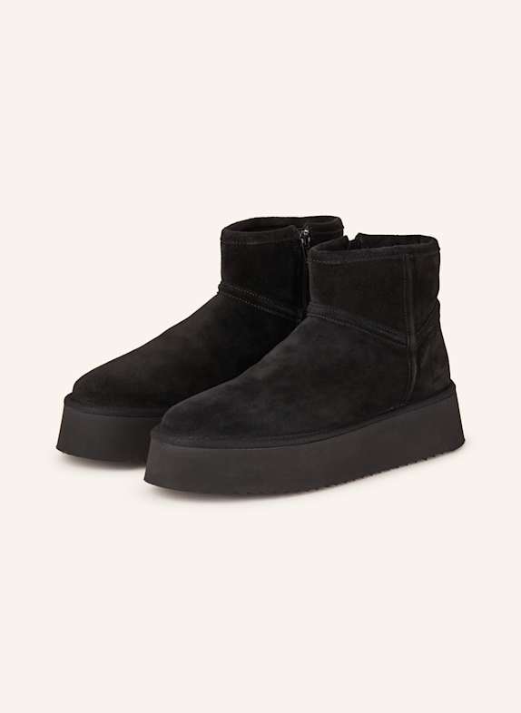 COPENHAGEN Platform boots CPH270 BLACK