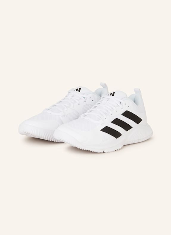adidas COURT TEAM BOUNCE 2.0 indoor shoes WHITE/ BLACK
