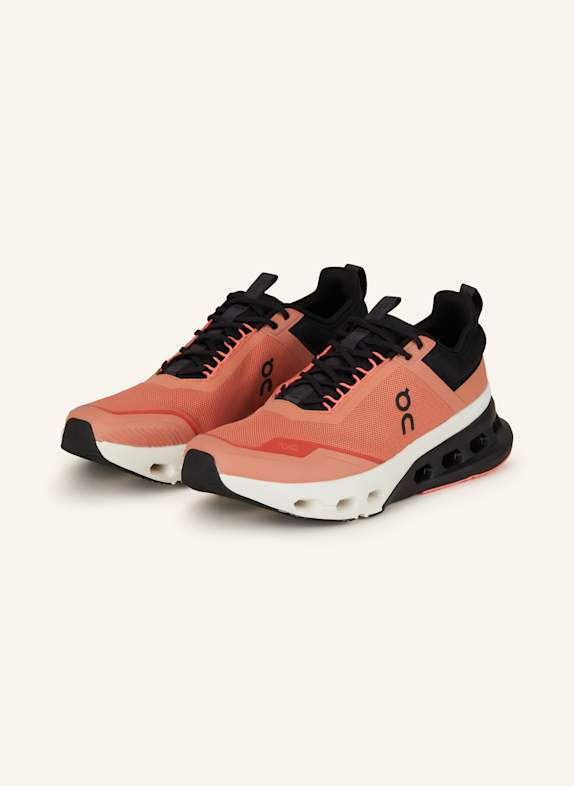On Fitnessschuhe CLOUDNOVA X ORANGE/ SCHWARZ