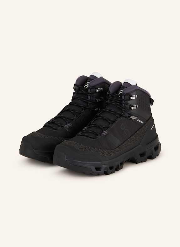 On Wanderschuhe CLOUDROCK TREK WP SCHWARZ