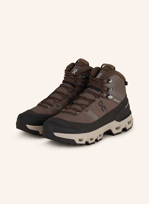 On Trekkingschuhe CLOUDROCK TREK WP DUNKELBRAUN/ DUNKELGRAU
