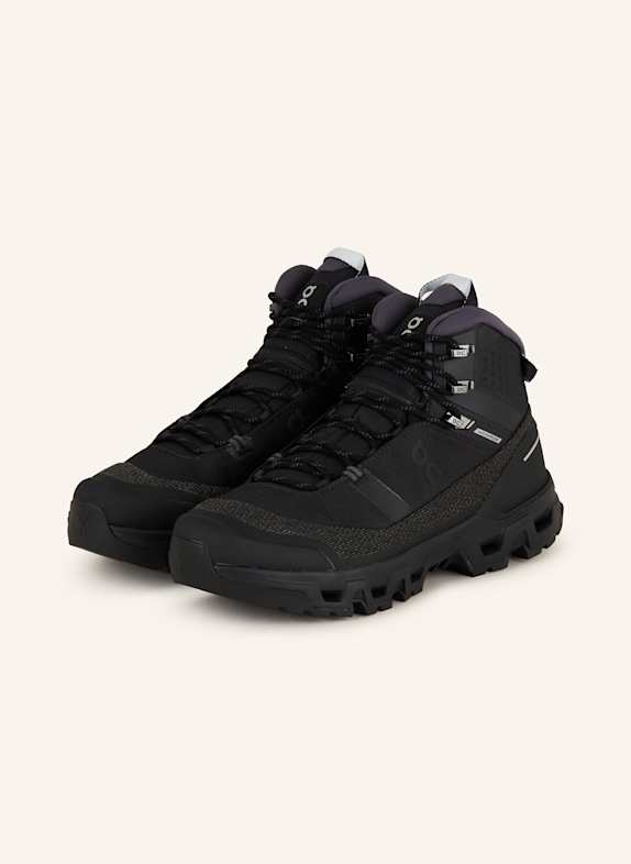 On Trekkingschuhe CLOUDROCK TREK WP SCHWARZ/ DUNKELGRAU