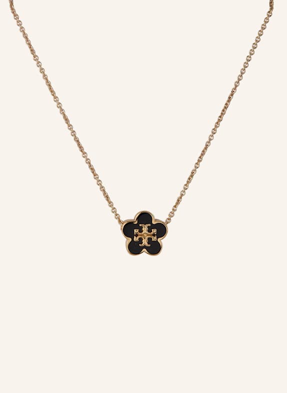 TORY BURCH Halskette KIRA SCHWARZ/ GOLD