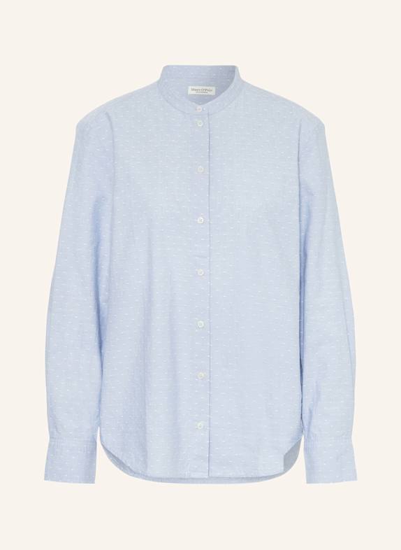 Marc O'Polo Bluse HELLBLAU/ WEISS