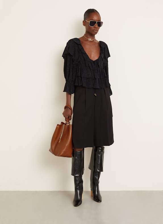 Chloé Shopper SPIN CLAY BROWN