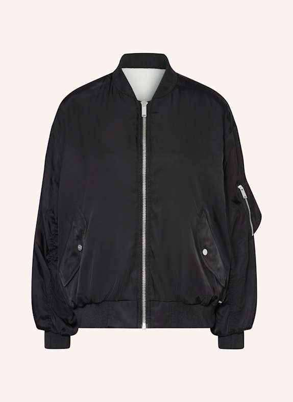 RINO & PELLE Blouson ELYN zum Wenden SCHWARZ/ HELLGRAU