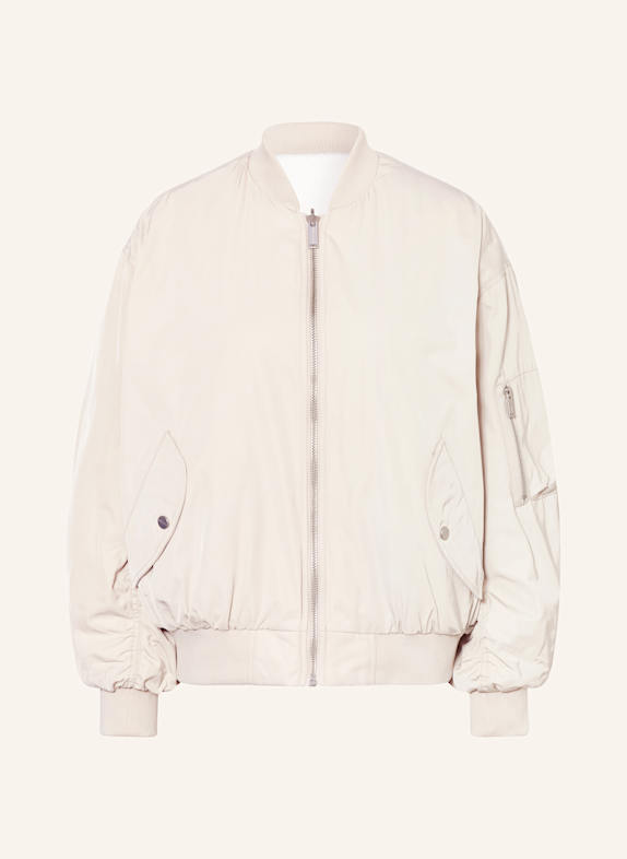 RINO & PELLE Blouson ELYN zum Wenden HELLGRAU/ WEISS