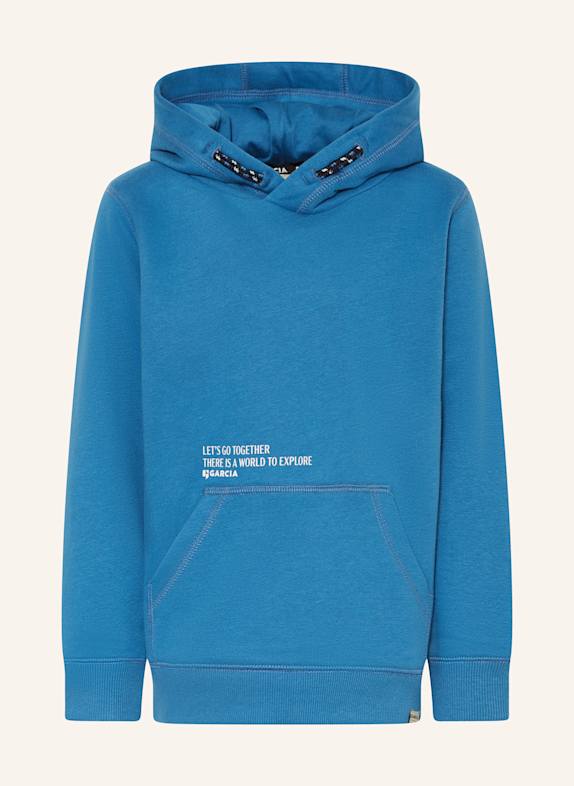 GARCIA Hoodie BLAU