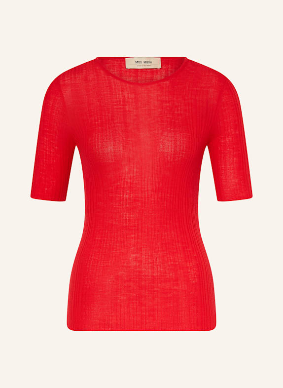 MOS MOSH Strickshirt MMBOUCH aus Cashmere ROT
