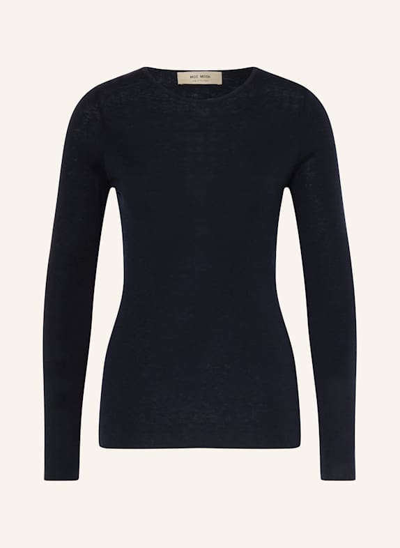 MOS MOSH Cashmere-Pullover MMBOUCH DUNKELBLAU