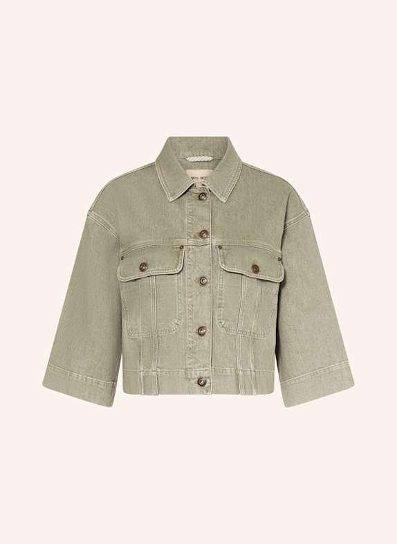 MOS MOSH Jeansjacke MMPENN mit 3/4-Arm GRÜN