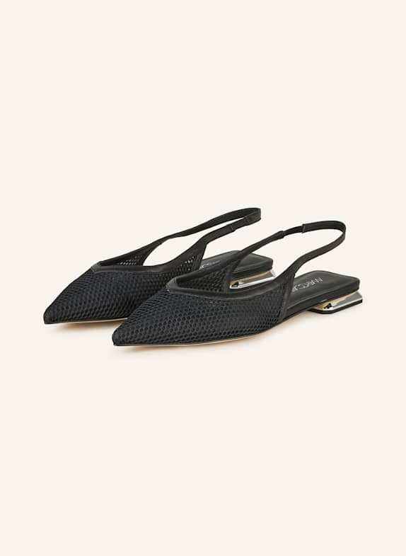 MARC CAIN Slingballerinas 900 BLACK