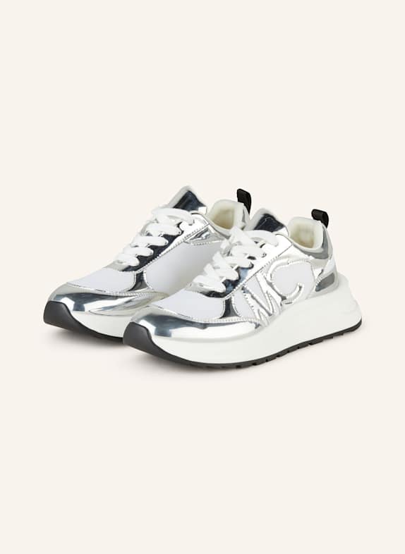 MARC CAIN Sneakersy 800 silver