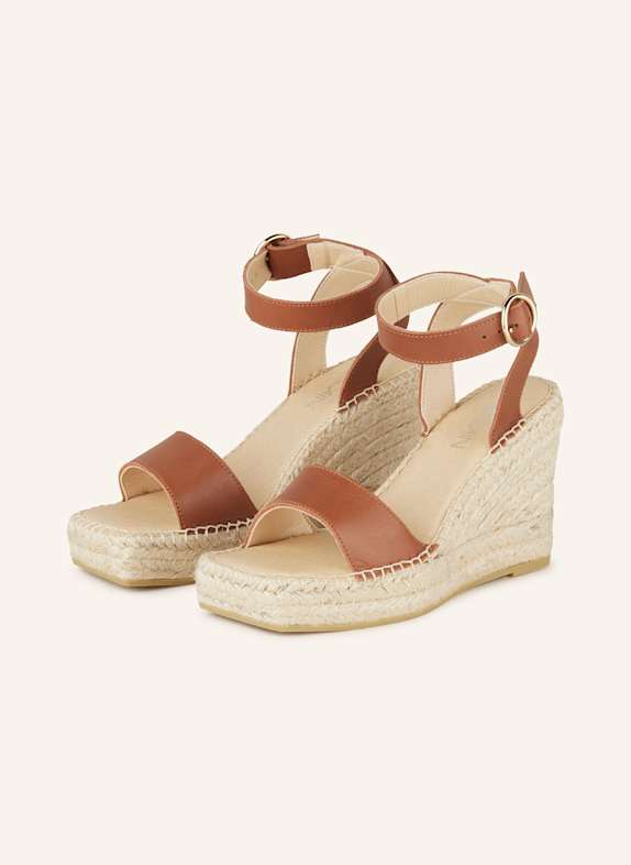 MARC CAIN Plateau-Wedges 447 bright ochre