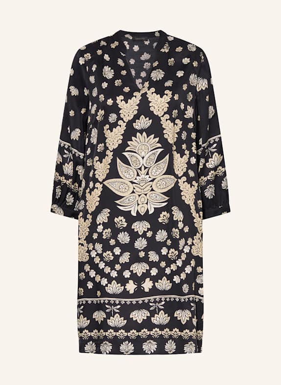 ELENA MIRO Kleid SCHWARZ/ CREME