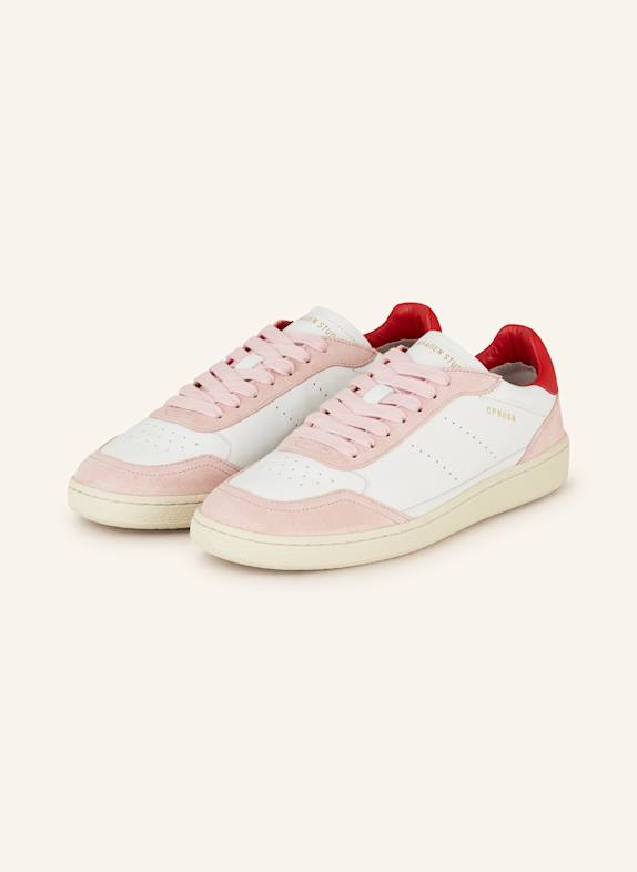 COPENHAGEN Sneaker CPH255 WEISS/ HELLROSA