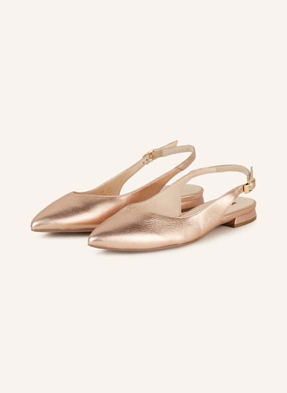 Högl Slingballerinas ROSÉGOLD