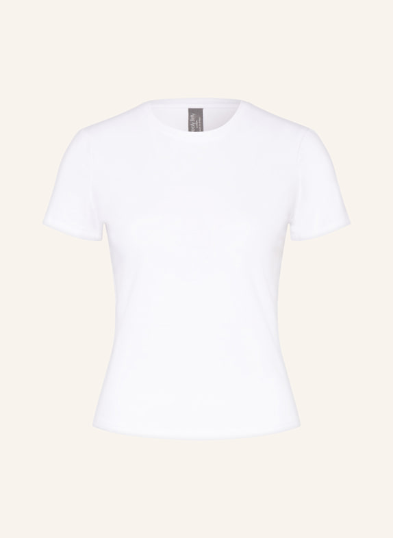 Sweaty Betty T-shirt ESSENTIAL SCULPT BIAŁY