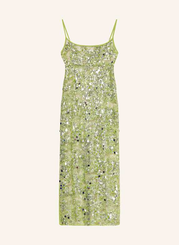 BAUM UND PFERDGARTEN Kleid AVANI mit Pailletten und Glitzergarn HELLGRÜN