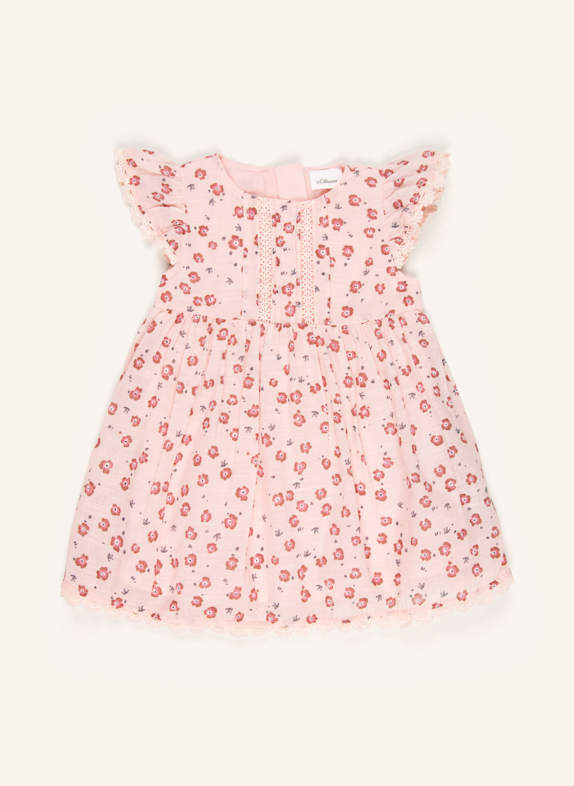s.Oliver RED Kleid mit Spitze ROSA/ ALTROSA