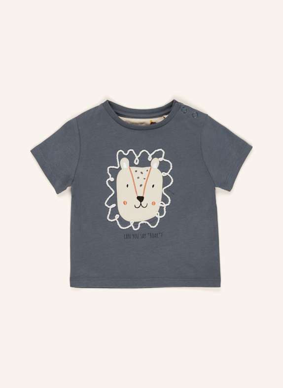 s.Oliver RED T-shirt CZIEMNOSZARY/ ECRU
