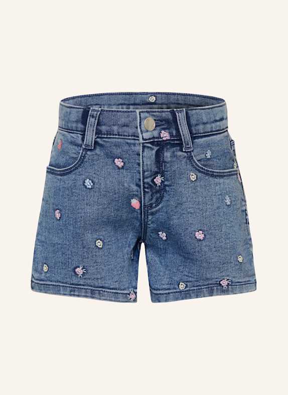 s.Oliver RED Jeansshorts BLAU