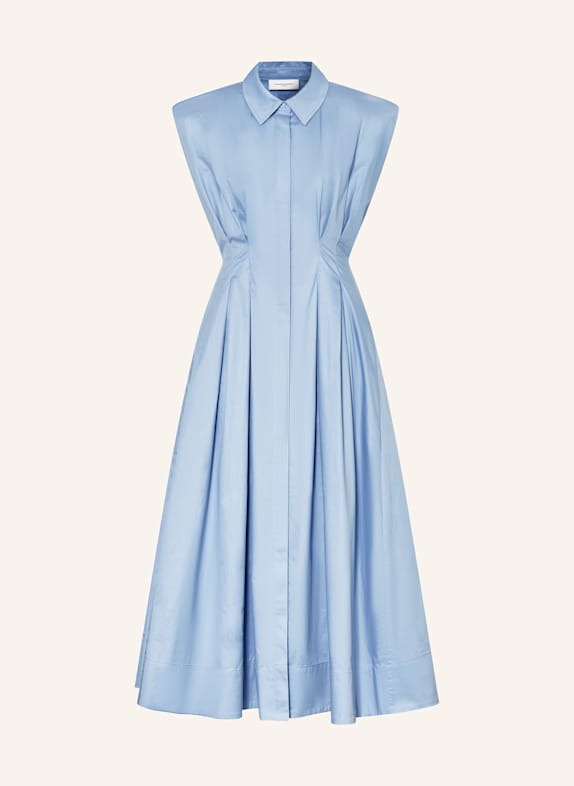 COPENHAGEN MUSE Shirt dress CMSHIRLEY BLUE GRAY
