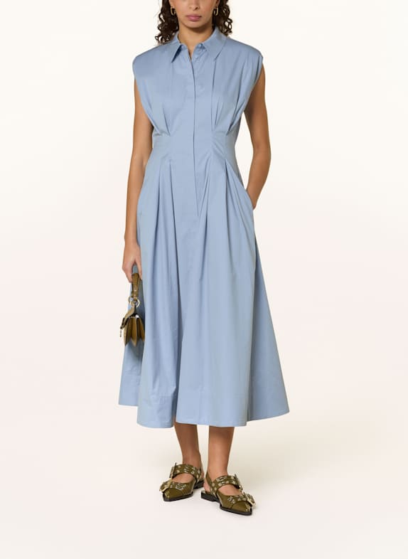 COPENHAGEN MUSE Hemdblusenkleid CMSHIRLEY BLAUGRAU