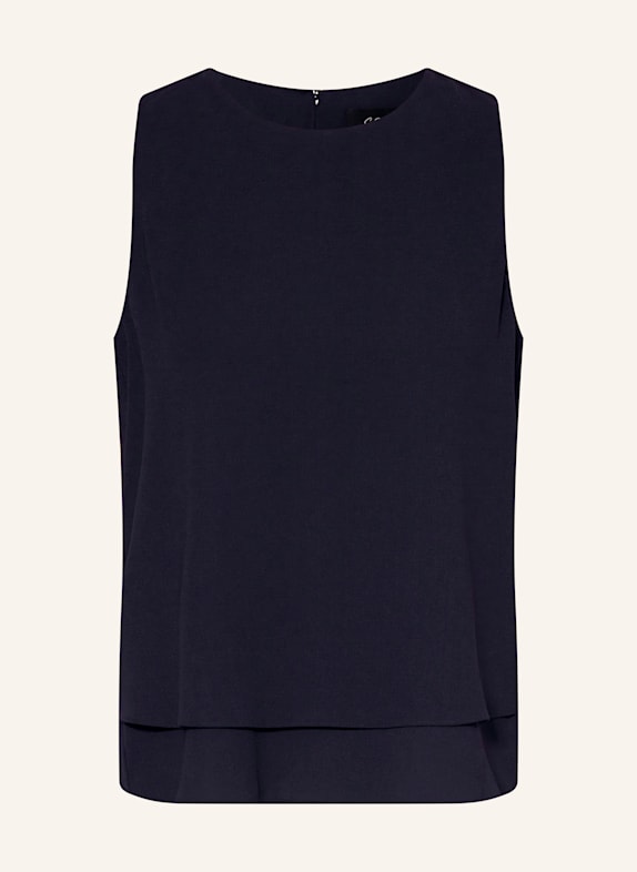 s.Oliver BLACK LABEL Blusentop DUNKELBLAU