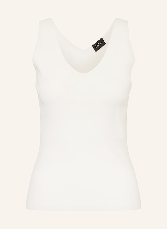 s.Oliver BLACK LABEL Stricktop WEISS