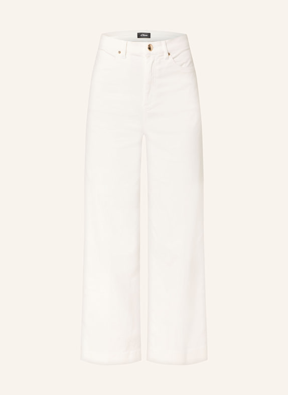 s.Oliver BLACK LABEL Jeans-Culotte 0200 WHITE