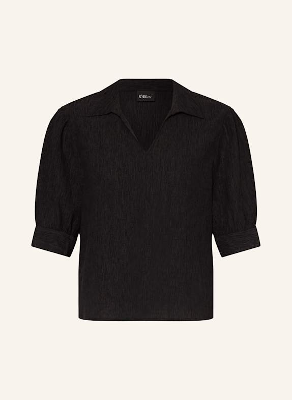 s.Oliver BLACK LABEL Blusenshirt SCHWARZ