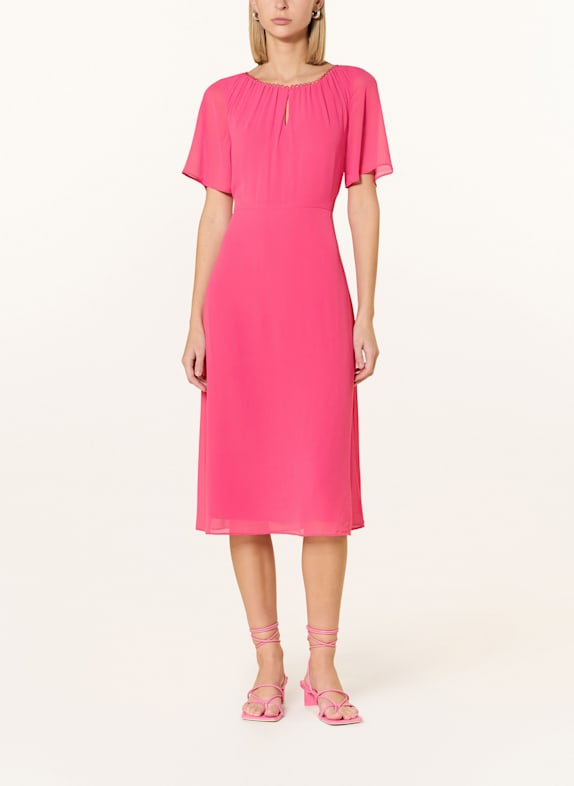 s.Oliver BLACK LABEL Sukienka MOCNORÓŻOWY