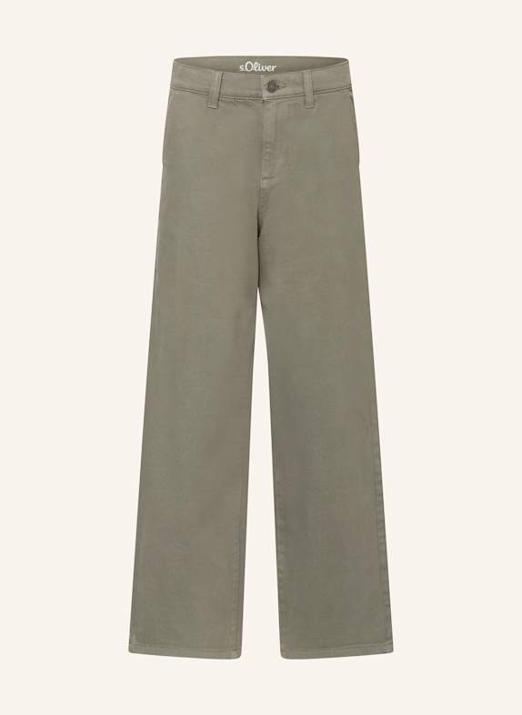 s.Oliver RED Spodnie relaxed fit OLIWKOWY